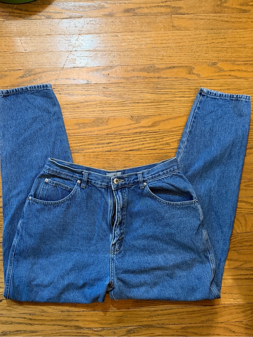 Bugle Boy Relaxed Fit Blue Denim Jeans-Vintage